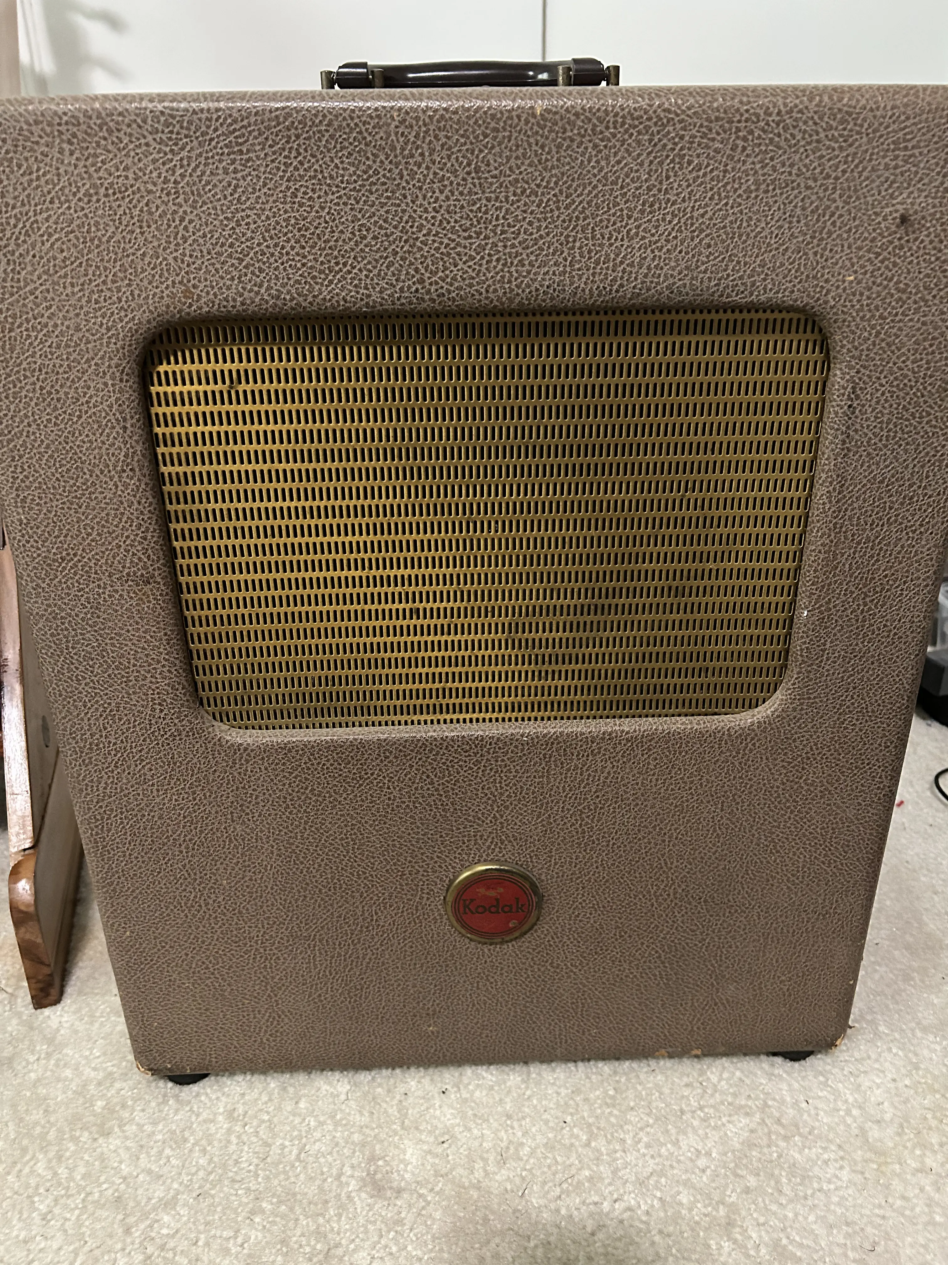 More on the Kodak Speaker